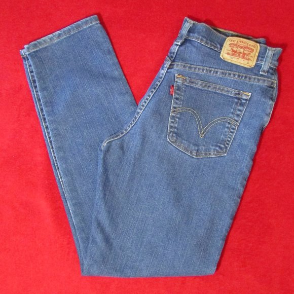 Levi's Denim - Vintage Levi's 512 Classic Slim Straight High Waist Jeans
